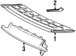 Diagram for Mazda RX-7 Emblem - F023-51-770A