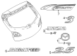 Diagram for Mazda Emblem - BBN9-51-730B