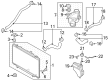 Diagram for Mazda Coolant Reservoir Cap - PX35-15-355