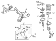 Diagram for Mazda Protege5 Strut Housing - B30D-34-900C