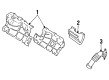 Diagram for Mazda RX-7 Air Deflector - FB01-56-812