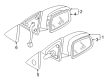 Diagram for Mazda Protege5 Car Mirror - BJ0E-69-120B