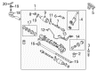 Diagram for Mazda Rack And Pinion - CG15-32-110B