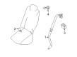 Diagram for Mazda RX-8 Seat Belt - F1Y1-57-730-02