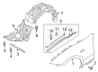 Diagram for Mazda Fender - N243-52-111A