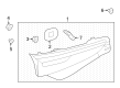 Diagram for Mazda CX-30 Tail Light - DFR5-51-3F0A