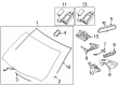 Diagram for Mazda MX-30 EV Car Mirror - BDMS-69-220A