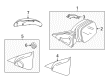 Diagram for Mazda Car Mirror - BBM2-69-12ZL