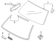 Diagram for Mazda Protege Windshield - BJ0G-63-900D
