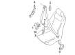 Diagram for Mazda 6 Seat Belt - GSYL-57-L30A-30