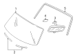 Diagram for Mazda Tribute Car Mirror - ZZCA69170
