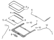 Diagram for Mazda Convertible Top Motor - KEME-69-870