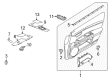 Diagram for Mazda Power Window Switch - GEA3-66-350A