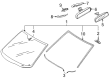 Diagram for Mazda CX-9 Mirror Cover - TD74-69-1C7