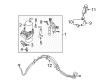 Diagram for Mazda Power Steering Pump - BP4L-32-600B