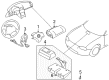 Diagram for Mazda Clock Spring - GE8C-66-CS0A