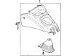 Diagram for Mazda Protege Center Console - B21J-64-320B-09