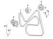 Diagram for Mazda Tribute Timing Belt Idler Pulley - ZZC2-15-940