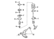 Diagram for Mazda 626 Strut Housing - GA8N-34-900C