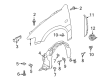 Diagram for Mazda Tribute Wheelhouse - ZZCA-56-115