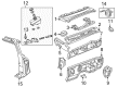 Diagram for Mazda Brake Master Cylinder Repair Kit - 1F60-43-990A