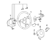 Diagram for Mazda CX-9 Steering Wheel - TK21-32-982