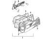Diagram for Mazda 626 Tail Light Lens - GB06-51-180A