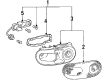 Diagram for Mazda Miata Light Socket - N001-51-165A
