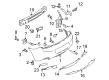 Diagram for Mazda RX-8 Bumper Cover - FFY4-50-22X-BB