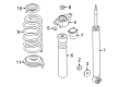 Diagram for Mazda CX-5 Shock Absorber - KN3L-28-700B