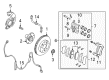 Diagram for Mazda MPV ABS Sensor - LC70-43-73XB