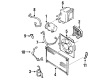 Diagram for Mazda MX-6 Evaporator - GA2A-61-520C