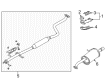 Diagram for Mazda Protege Muffler - FP30-40-300C