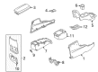 Diagram for Mazda Tribute Cup Holder - EC046439XE24