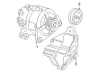Diagram for Mazda Alternator Bracket - AJC1-18-371A
