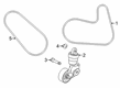 Diagram for Mazda Drive Belt - P301-15-908