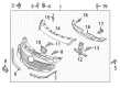 Diagram for Mazda Emblem - KDY5-51-741