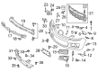Diagram for Mazda Headlight Cover - 9CF6-00-516B