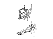 Diagram for Mazda 626 Fuel Door - G030-42-410B
