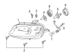 Diagram for Mazda MX-5 Miata Headlight - NH18-51-0L0E