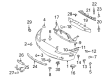 Diagram for Mazda Miata Emblem - N066-51-731
