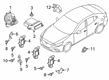 Diagram for Mazda Air Bag Control Module - BHAA-57-K30A