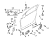 Diagram for Mazda Door Latch Assembly - TD11-58-310D