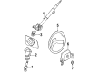 Diagram for Mazda 323 Steering Shaft - BF67-32-850A