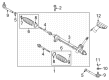 Diagram for Mazda MX-30 EV Rack And Pinion - DFR5-32-110