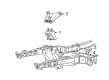 Diagram for Mazda B2300 Engine Mount - 1F20-39-050
