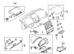 Diagram for Mazda 5 Interior Lights - CC29-64-170