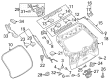 Diagram for Mazda CX-70 Body Mount Hole Plug - GHP9-58-867