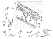 Diagram for Mazda Radiator Support - BBM2-53-110F