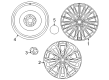 Diagram for Mazda CX-70 Alloy Wheels - 9965-04-8590
